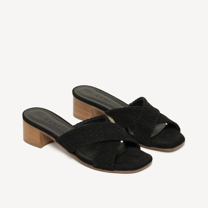 The Sandra - Black - Suede - M.Gemi