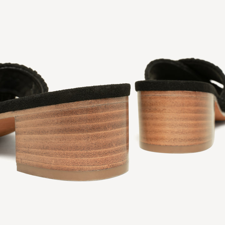 The Sandra - Black - Suede - M.Gemi