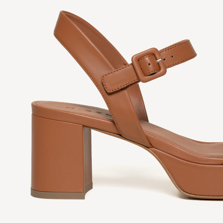 The Lizza Due - Saddle - Leather - M.Gemi