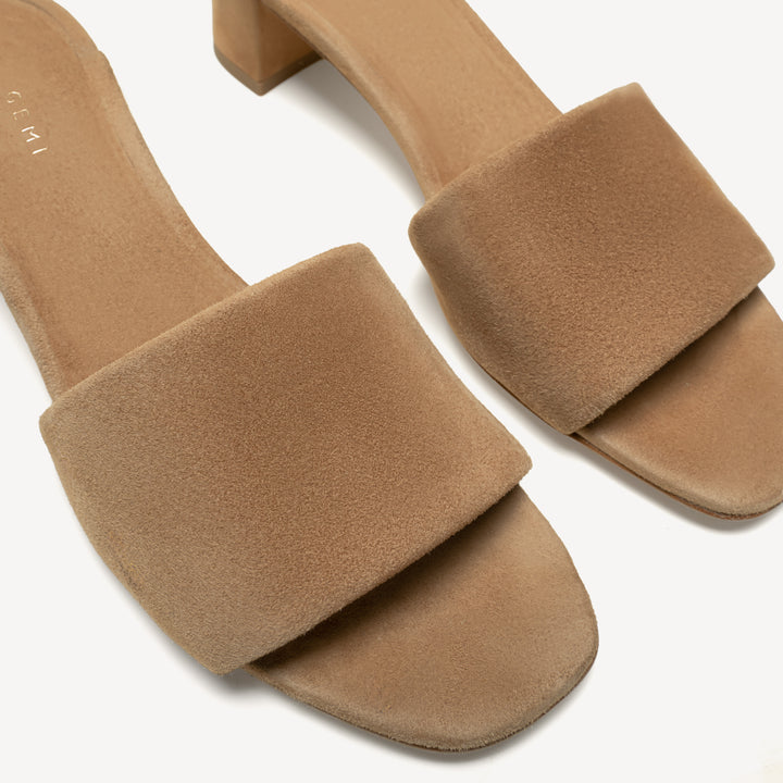 The Lucia - Chocolate - Suede - M.Gemi
