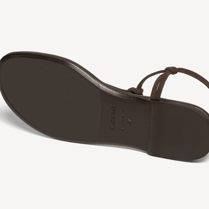 The Annalisa - Chocolate - Suede - M.Gemi
