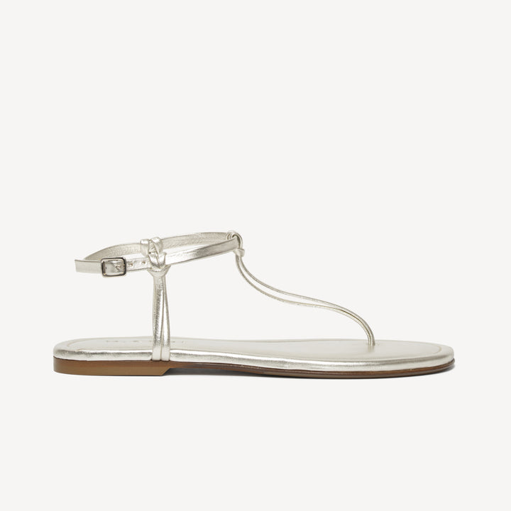 The Annalisa - Platinum - Metallic - Leather - M.Gemi