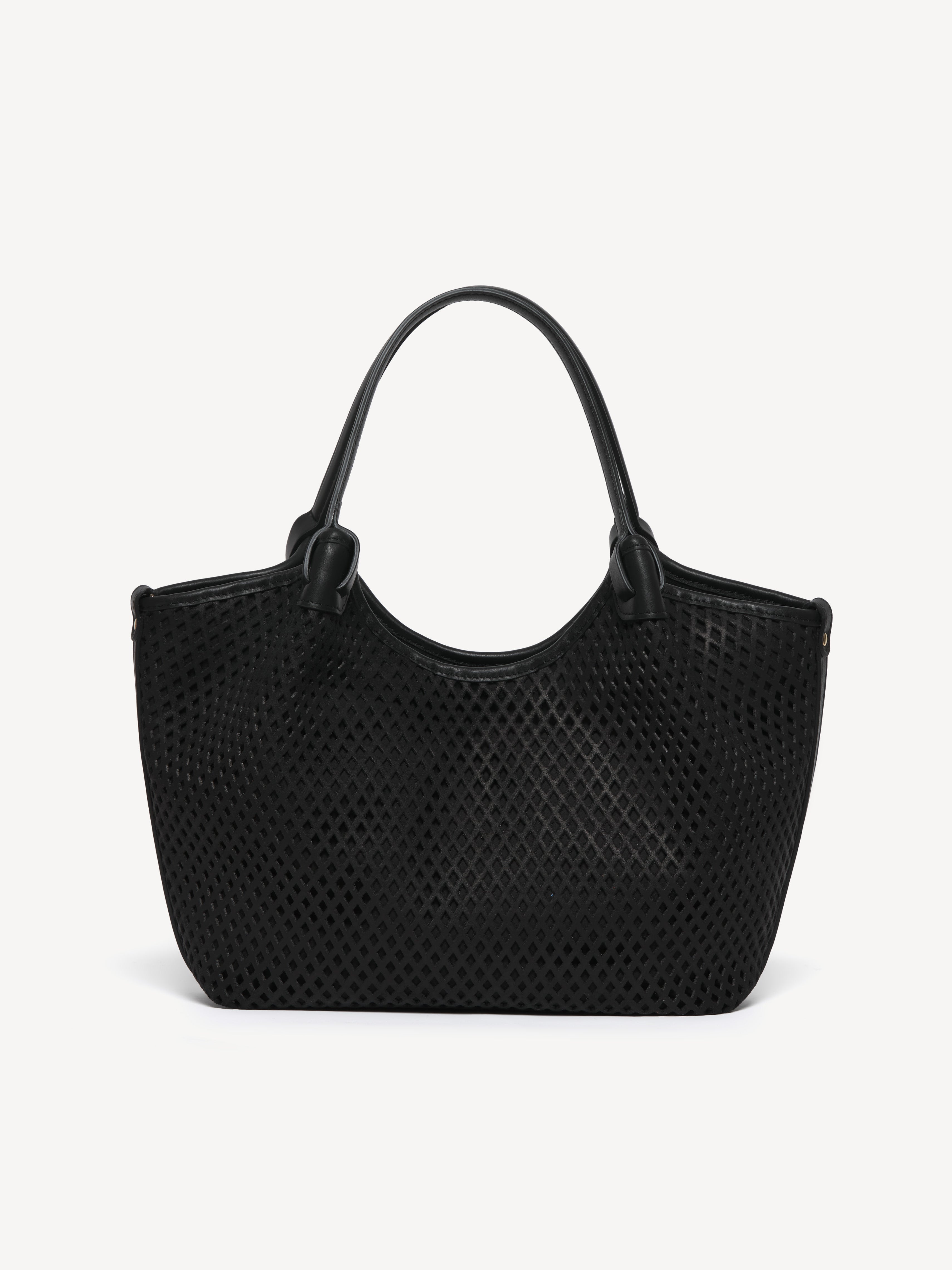 The Esmeralda Lattice Tote