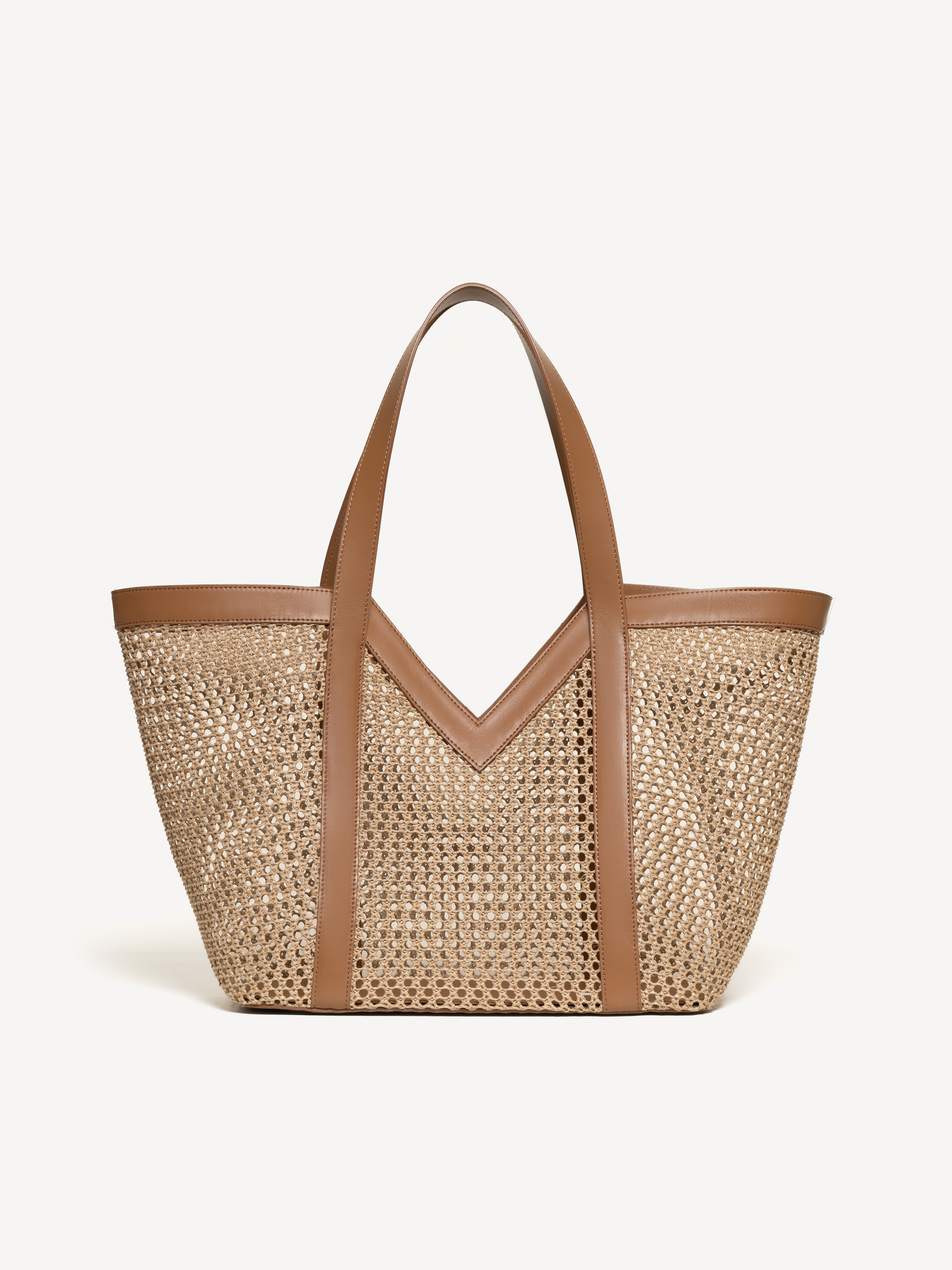 The Prima Raffia Tote