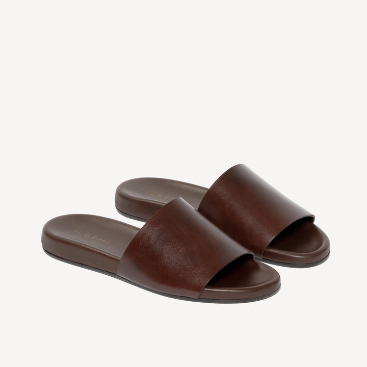 The Elba - Chocolate - Shiny Calf - M.Gemi