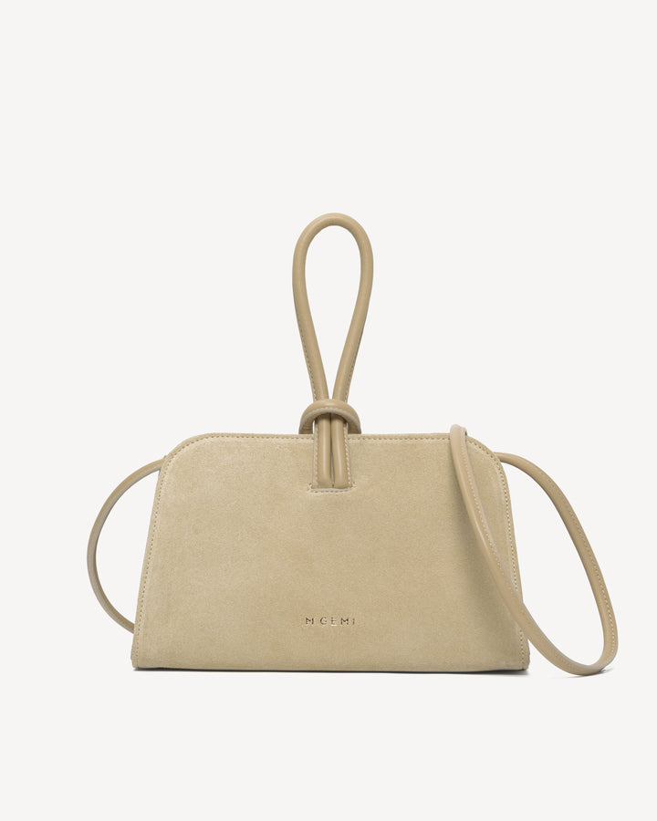 The Doppio - Latte - Suede and Leather - M.Gemi
