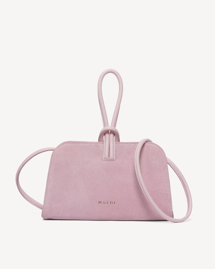 The Doppio - Ballet Pink - Suede and Leather - M.Gemi
