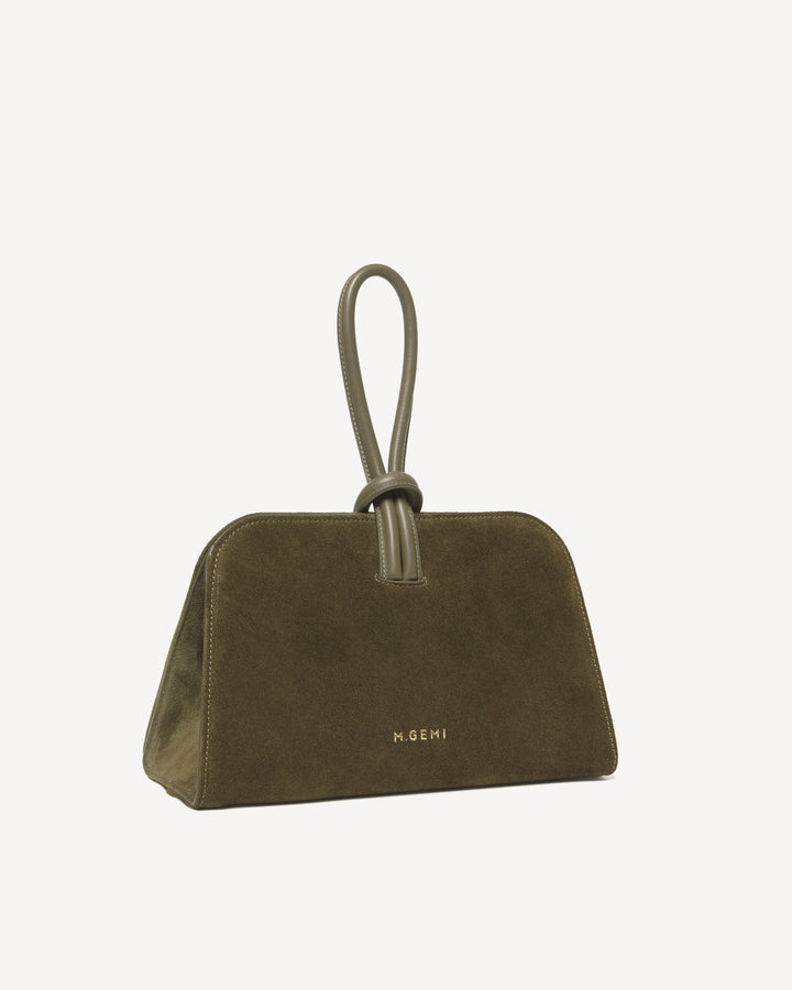 The Doppio - Olive - Suede and Leather - M.Gemi