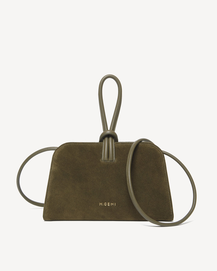 The Doppio - Olive - Suede and Leather - M.Gemi