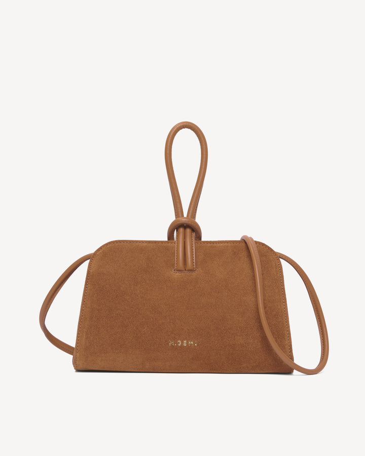 The Doppio - Saddle - Suede and Leather - M.Gemi