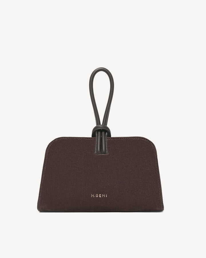 The Doppio - Chocolate - Suede and Leather - M.Gemi
