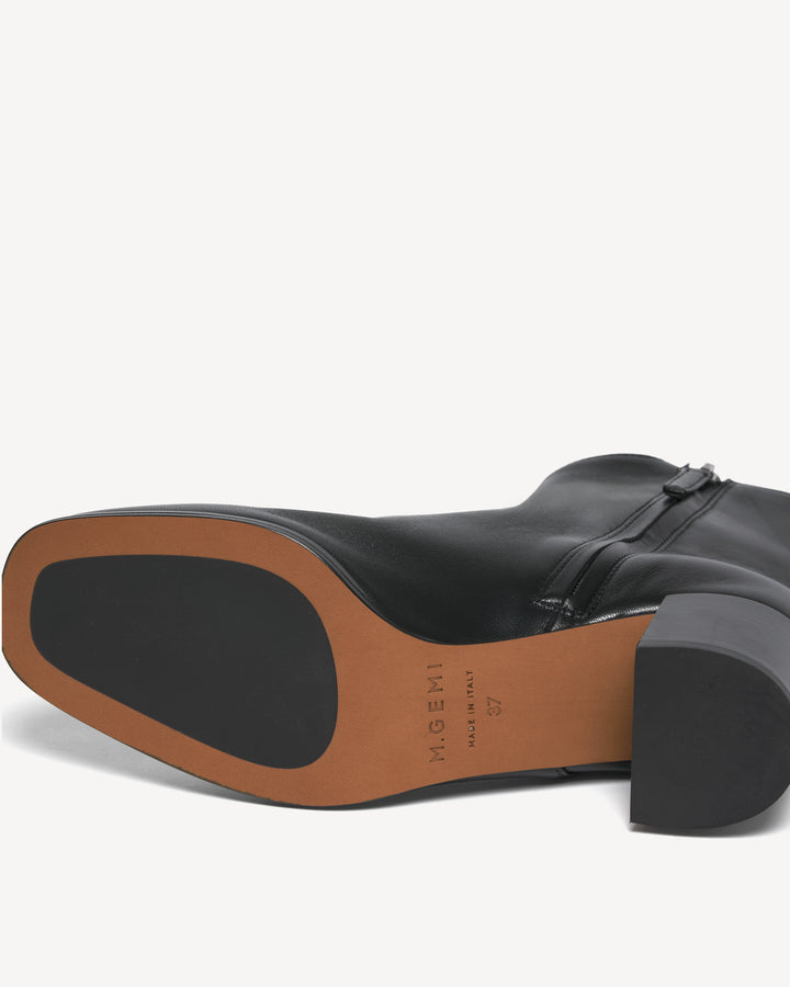 The Cristina Due - Black - Nappa - M.Gemi