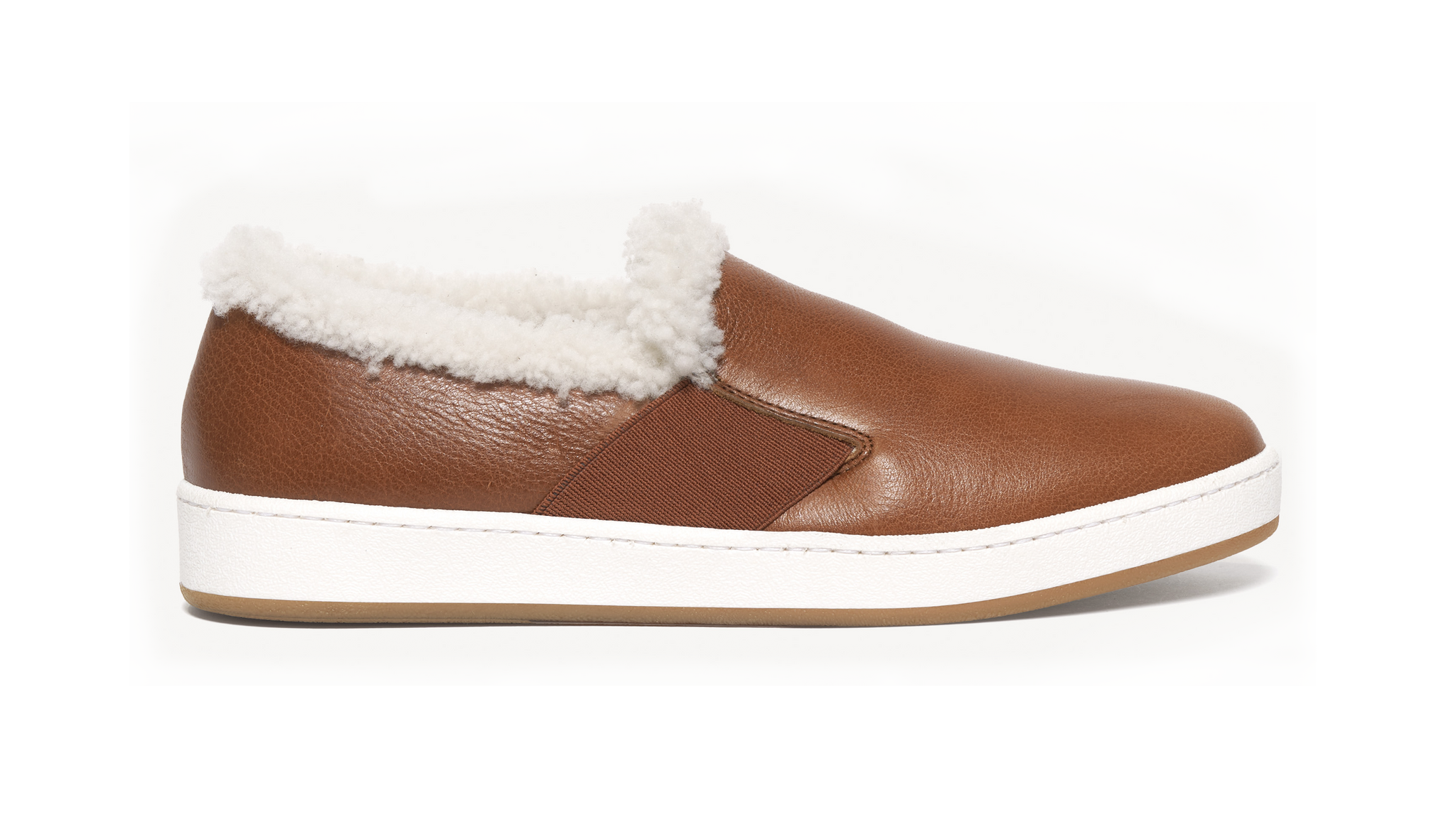 The Cerchio Shearling Nuovo - Saddle - Tumbled Leather - M.Gemi