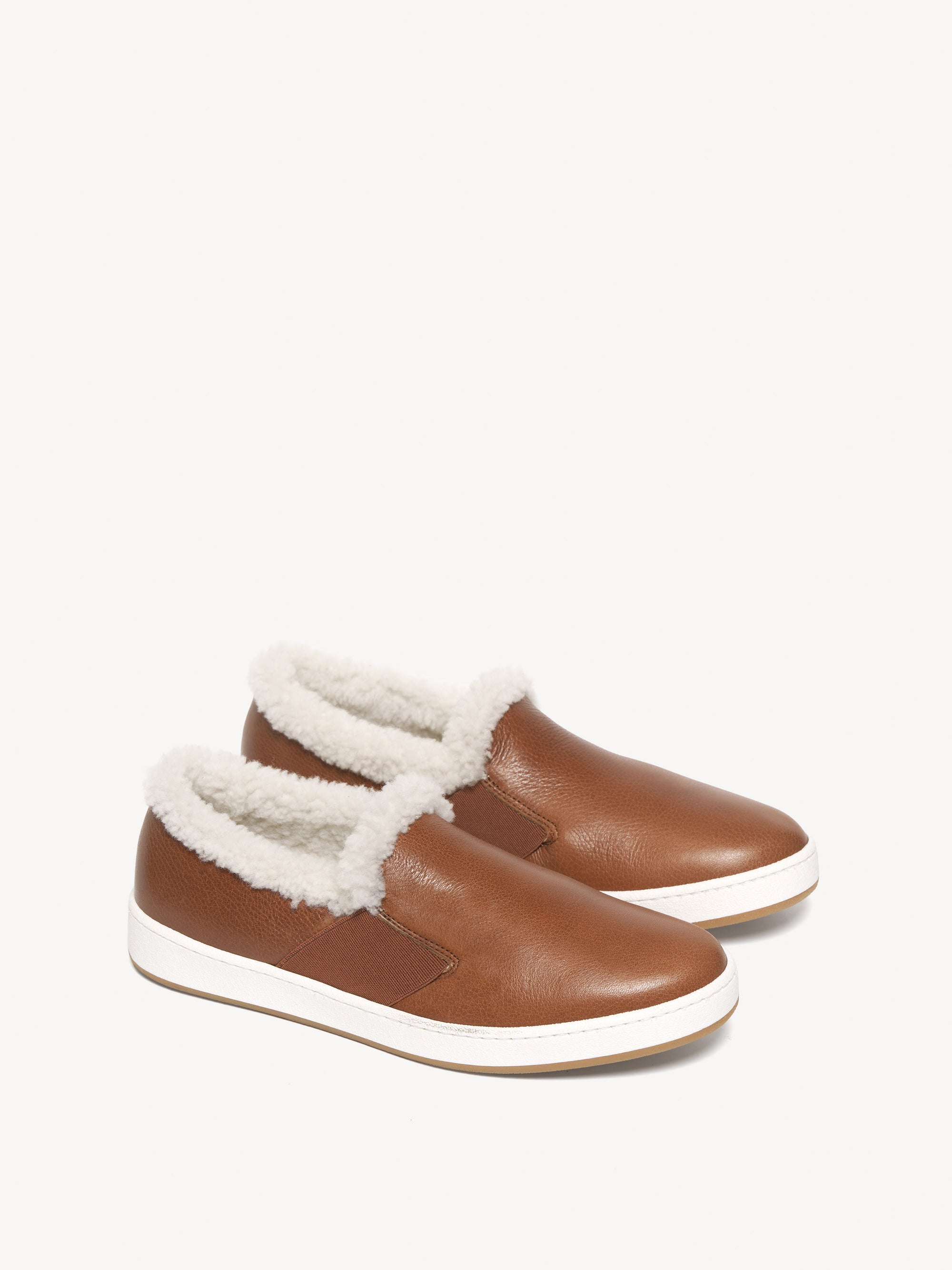 The Cerchio Shearling Nuovo - Saddle - Tumbled Leather - M.Gemi