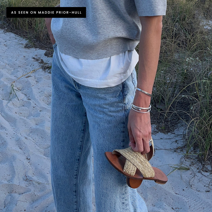 The Gabriella - Light Olive - Raffia - M.Gemi