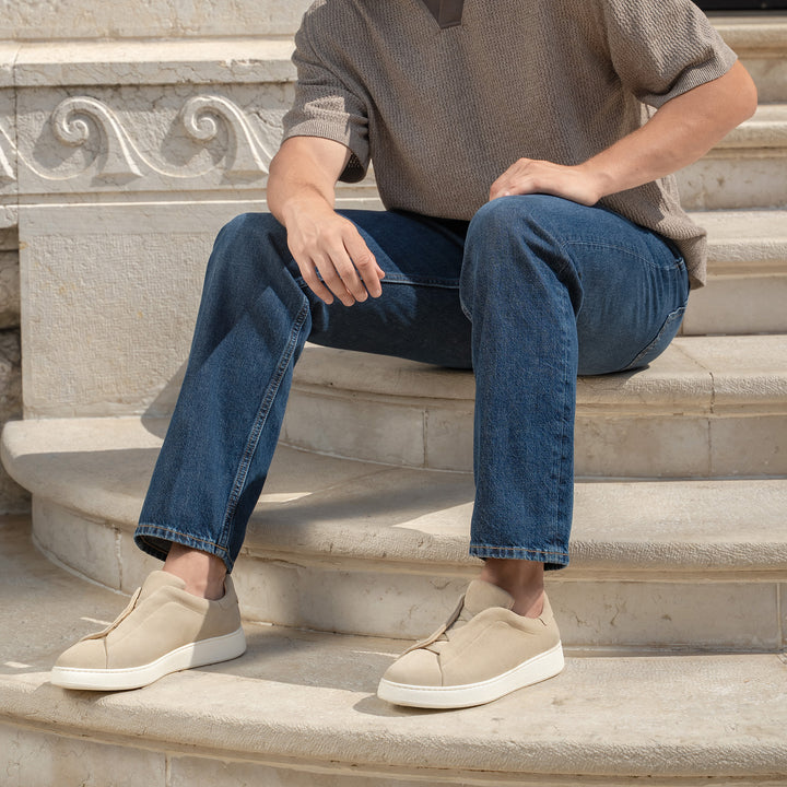 The Domenico - Latte - Suede - M.Gemi