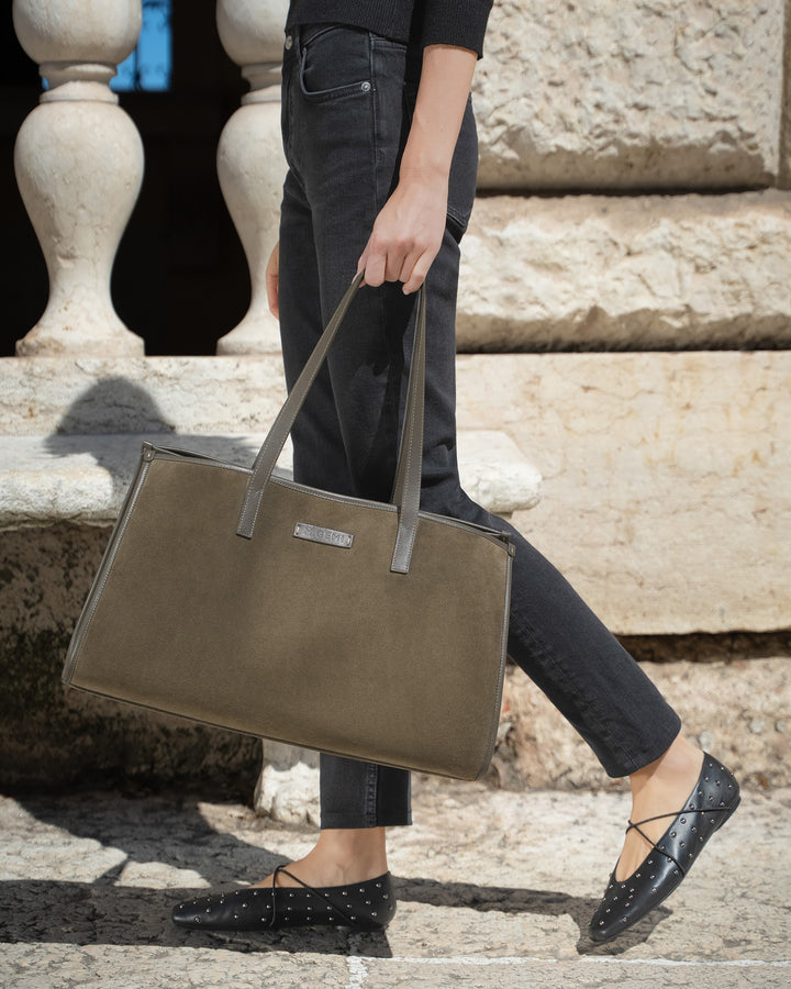 The Solange - Olive - Suede - M.Gemi