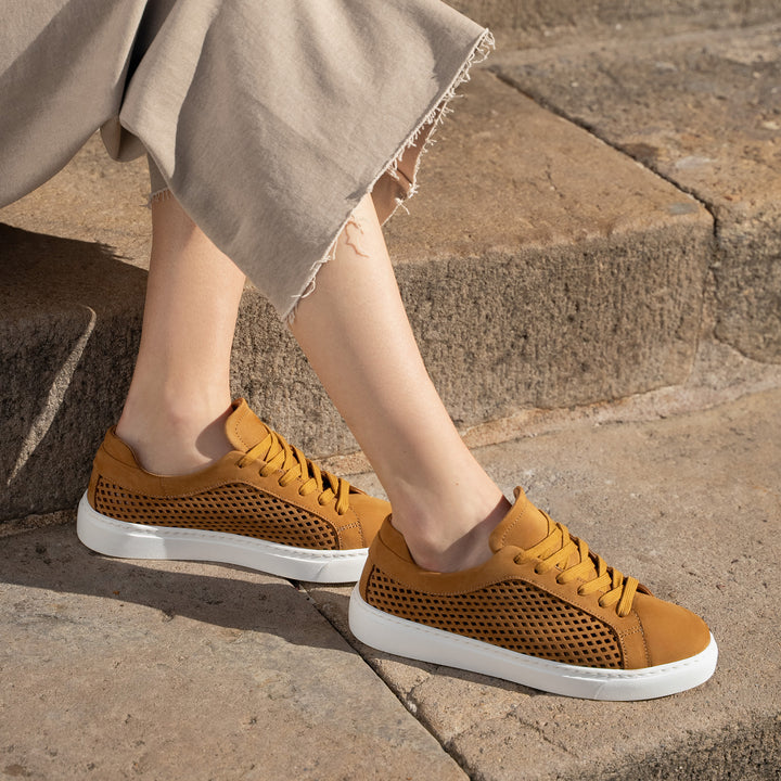The Palestra Lattice - Light Sand - Nubuck - M.Gemi