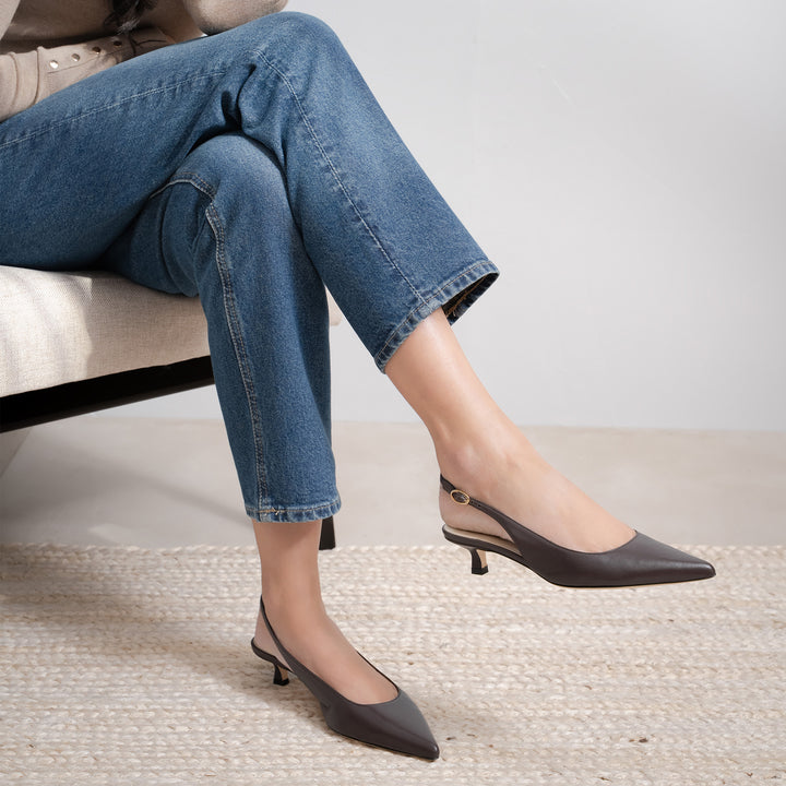 The Lisinda - Black - Nappa - M.Gemi