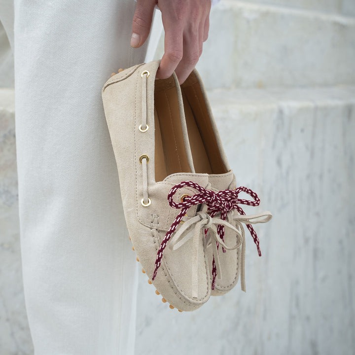 The Vela - Latte - Suede - M.Gemi
