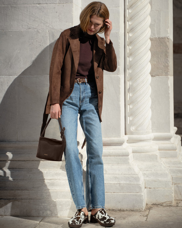The Attilia - Chocolate - Suede - M.Gemi