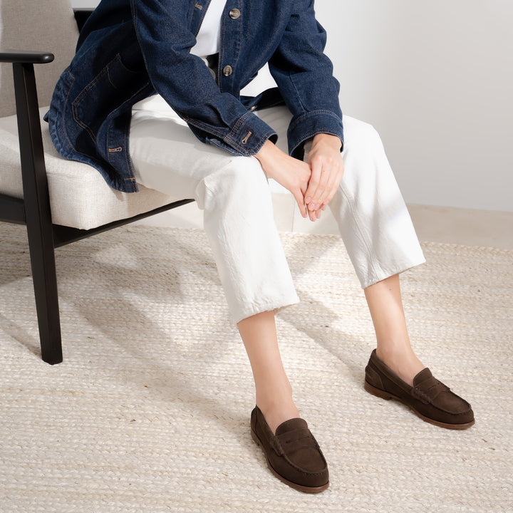 The Firenze - Chocolate - Suede - M.Gemi