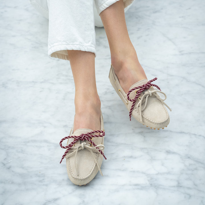 The Vela - Latte - Suede - M.Gemi
