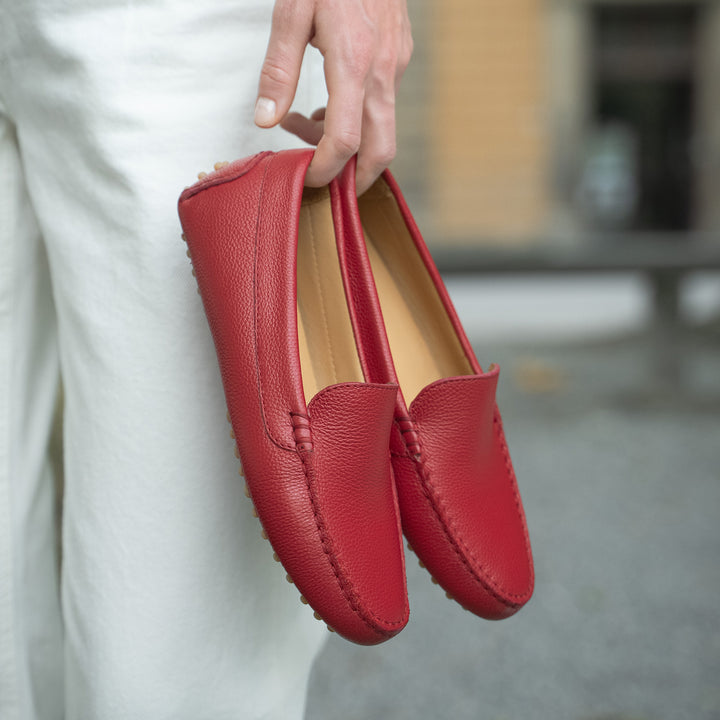 The Felize Tumbled Leather - Milk Chocolate - Tumbled Leather - M.Gemi