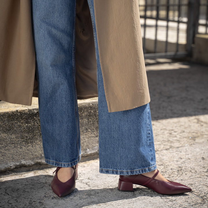 The Loriana 35MM - Oxblood - Nappa - M.Gemi