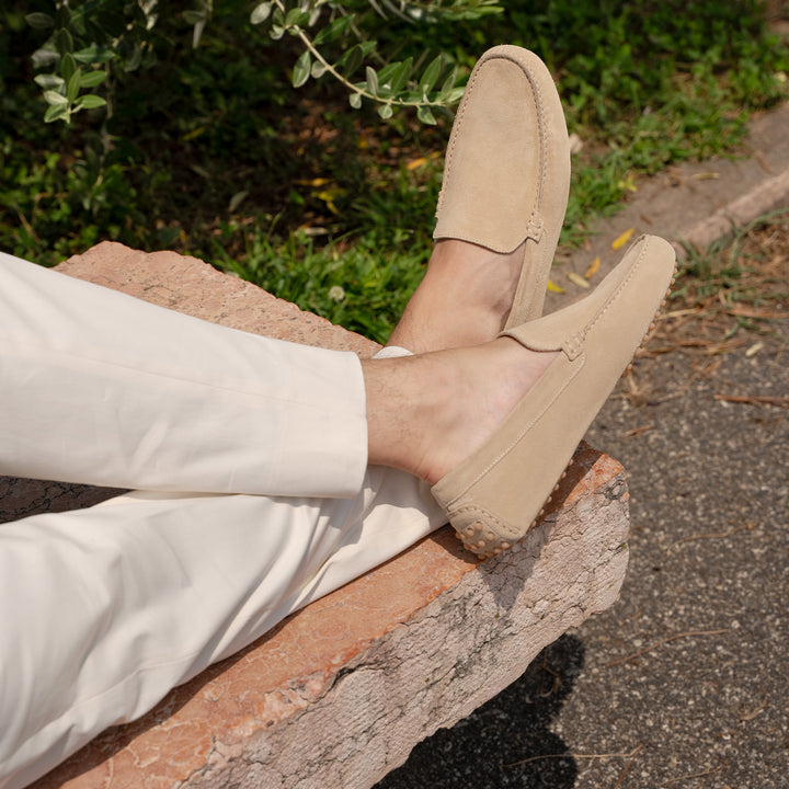The Felize Uomo - Sunset Red - Suede - M.Gemi