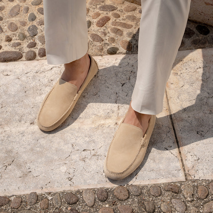 The Felize Uomo - Latte - Suede - M.Gemi