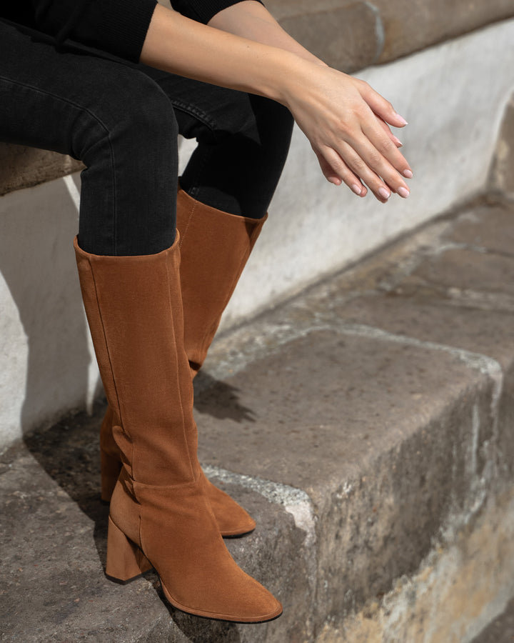 The Jessica - Black - Suede - M.Gemi