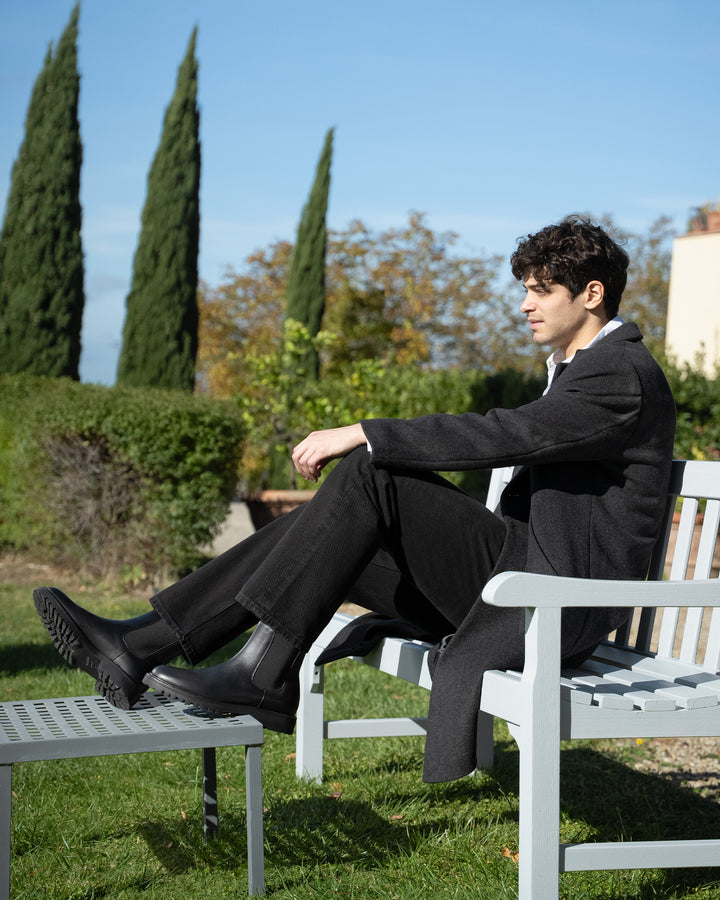 The Niccolo - Black - Suede - M.Gemi