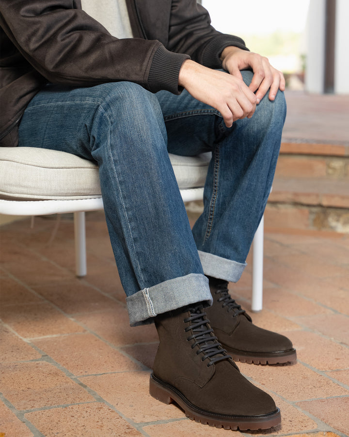 ミーコ The Giacomo - Espresso - Suede - M.Gemi