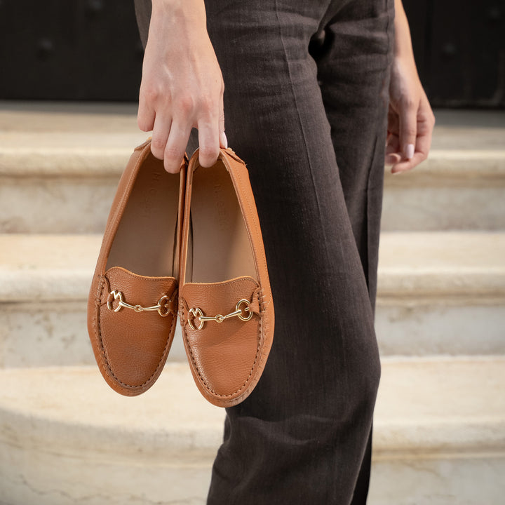 The Pastoso Signature - Chocolate - Tumbled Leather - M.Gemi