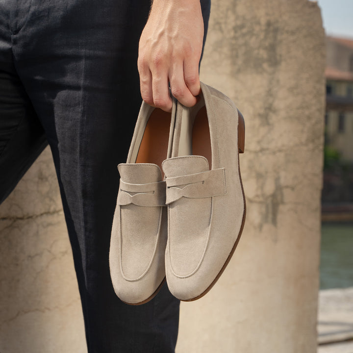 The Sacca Uomo - Luggage - Suede - M.Gemi
