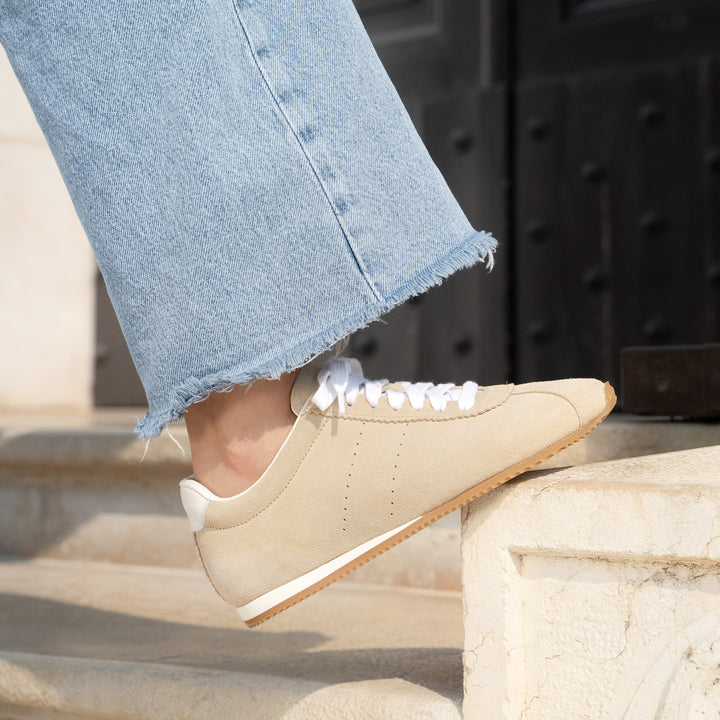 The Morena - Latte - Suede - M.Gemi