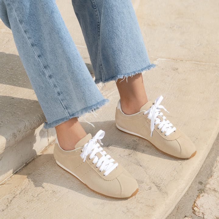 51M &MベージュM✖️2 The Morena - Latte - Suede - M.Gemi