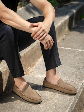 M.Gemi Mens Brown size 41 leather shoes - New The Pastoso Uomo - Light Mushroom - Tumbled Leather - M.Gemi main image 4