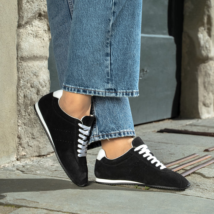 The Morena - Black - Suede - M.Gemi