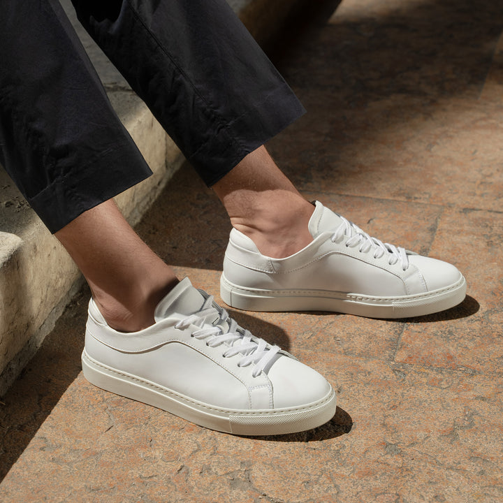 The Palestra Uomo - White - Leather - M.Gemi