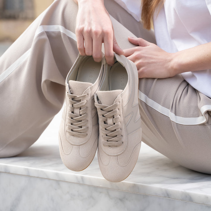 The Rosamaria - Light Sand - Suede - M.Gemi