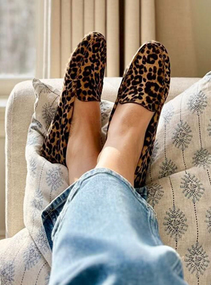 The Felize - Leopard Print - Suede - M.Gemi