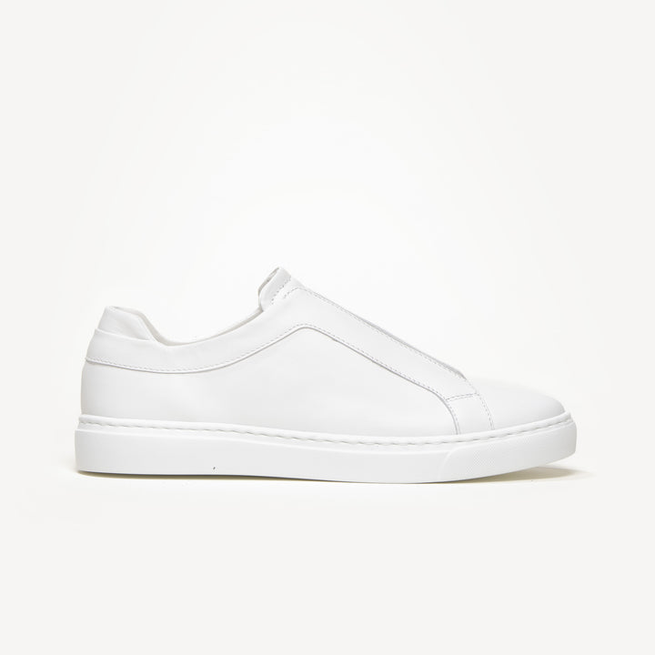 The Palestra Facile White Suede M.Gemi