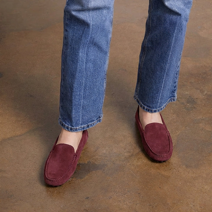 The Felize Suede - Burgundy - M.Gemi display picture 2