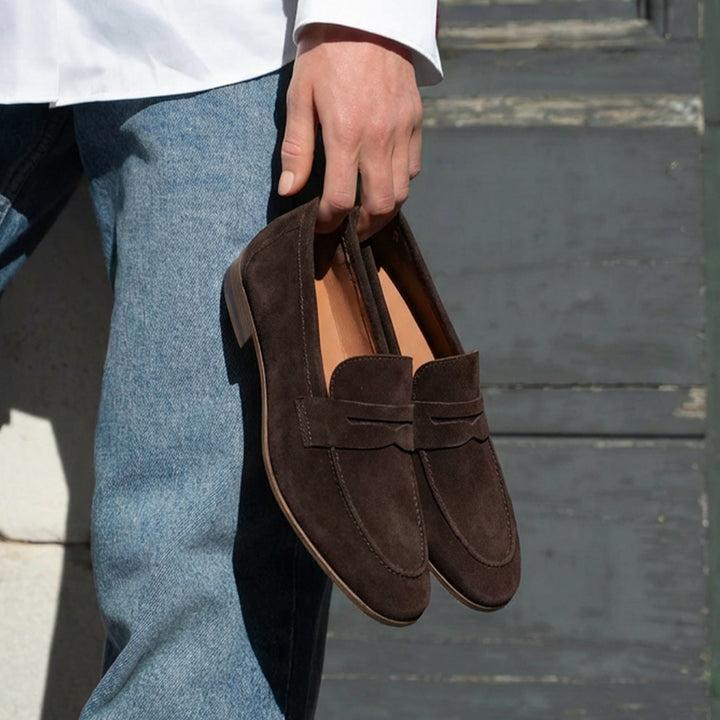 The Sacca Donna - Chocolate - Suede - M.Gemi