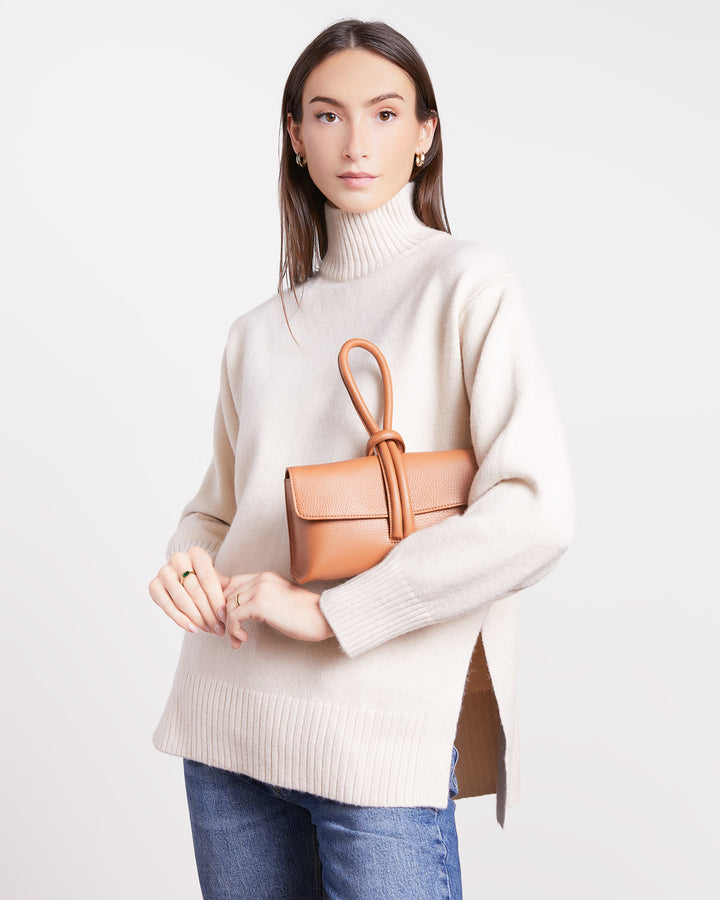 The Francesca - Silver - Metallic Leather - M.Gemi