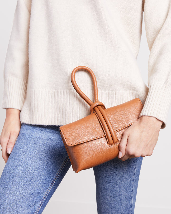 The Francesca - Tan - Tumbled Leather - M.Gemi