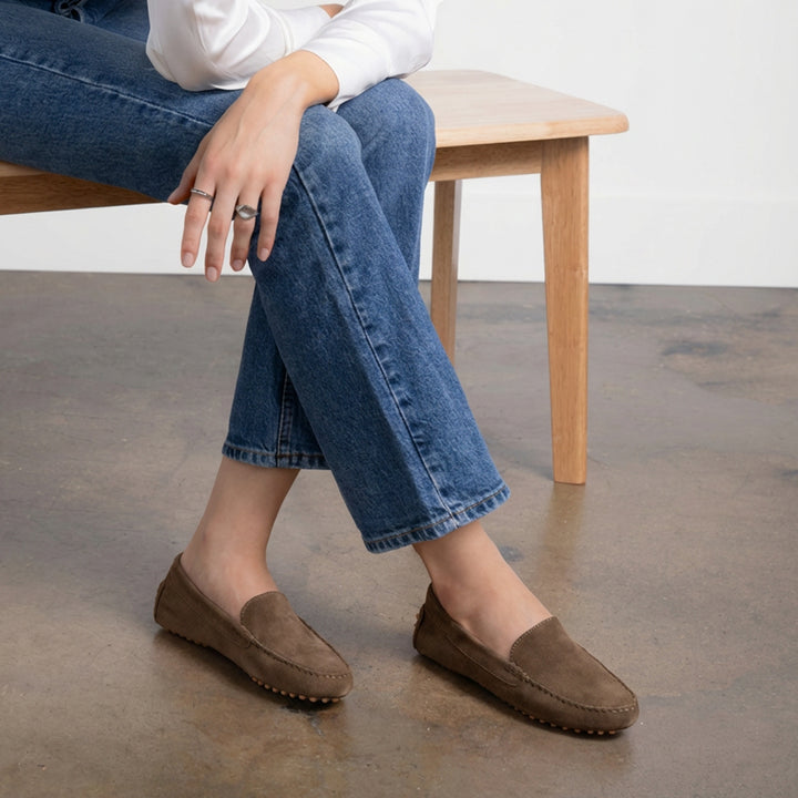 The Felize - Mushroom - Suede - M.Gemi