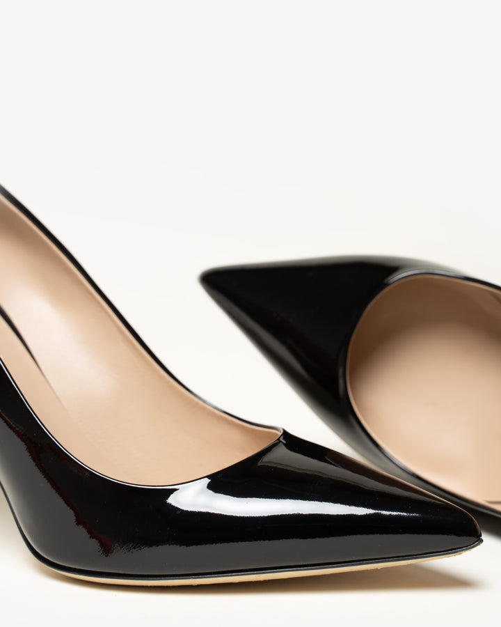 Patent pumps shoes hotsell